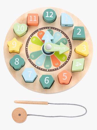 Kinder and Kids Övningsklocka med Lysande Siffror