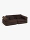 Alice & Fox BEN  Byggbar Soffa, Brown