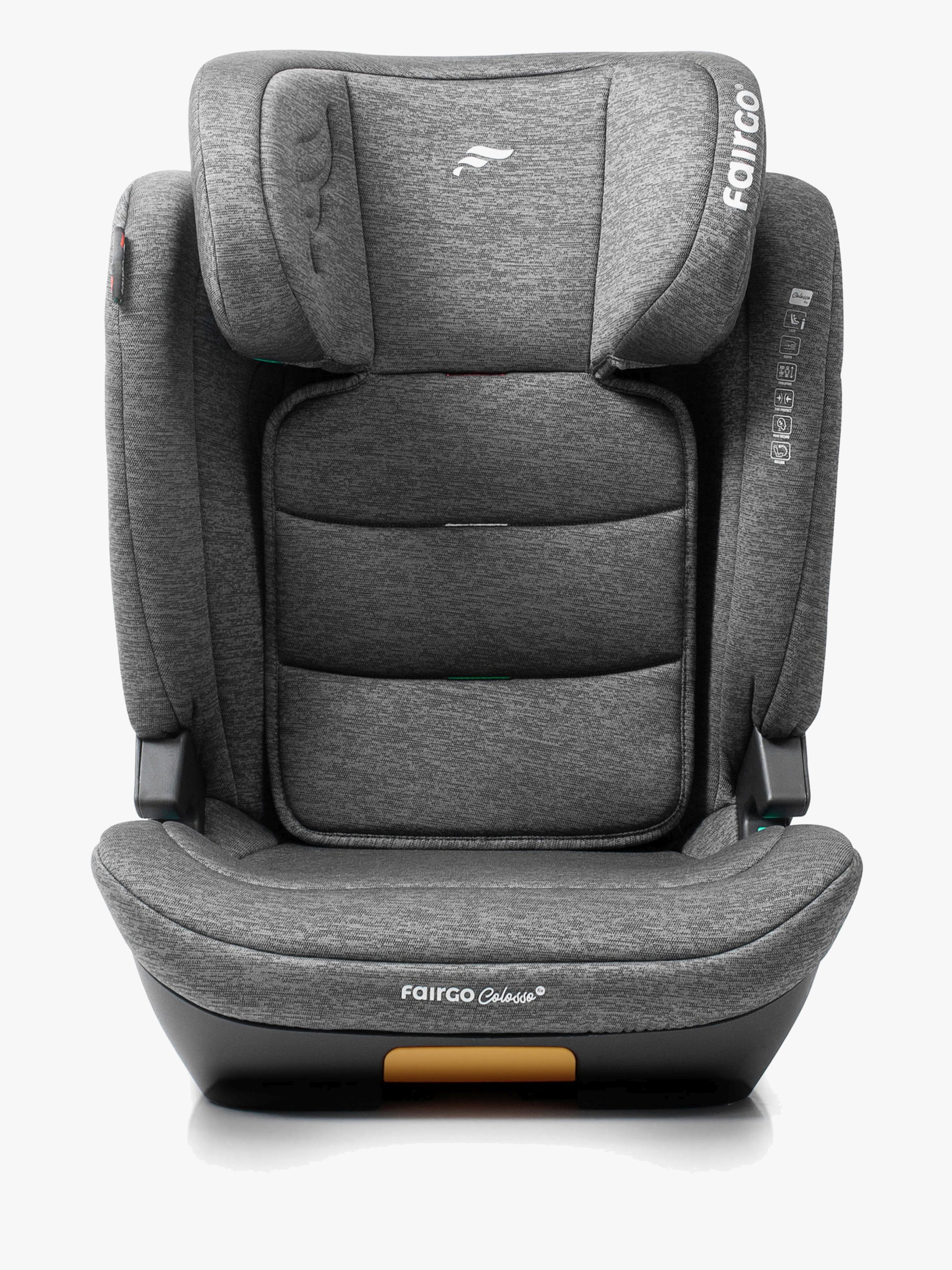 Fairgo Colosso i-Size Bältesstol, Stone Grey