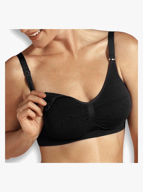 Carriwell Gravid- och Amnings-BH, Svart