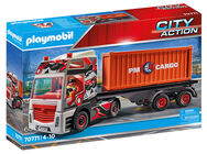 Playmobil 70771 City Action Lastbil Med Container
