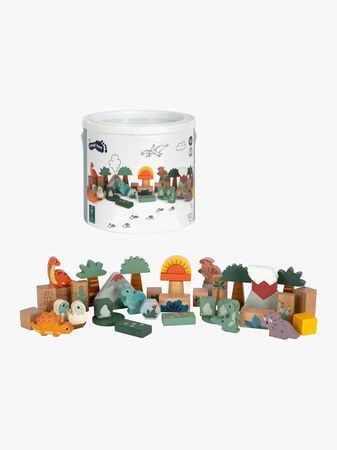 Small Foot Dino Byggklossar i Trä 50 st