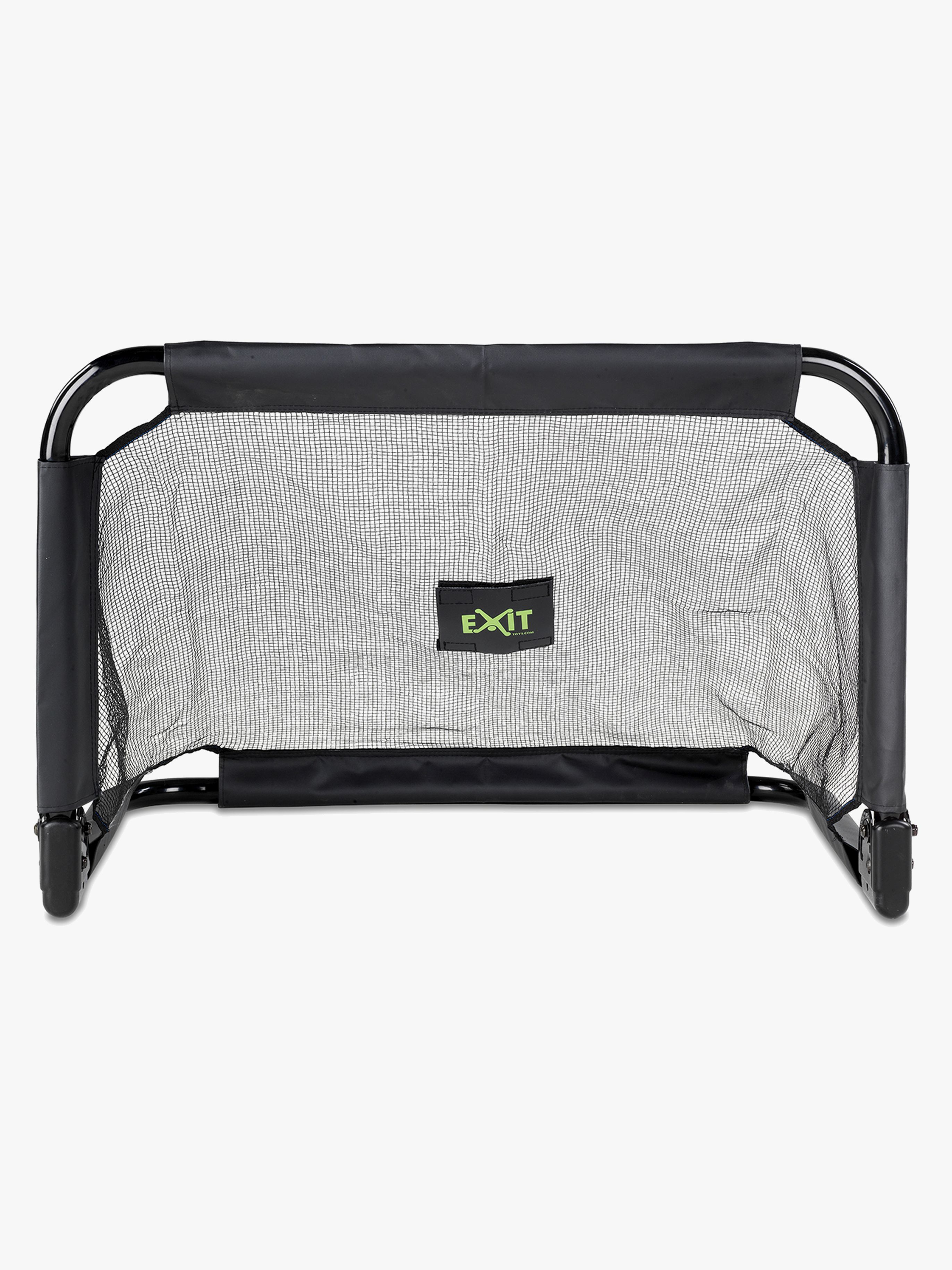 EXIT Pico Fotbollsmål stål 2 st 90x60 cm (Svart)