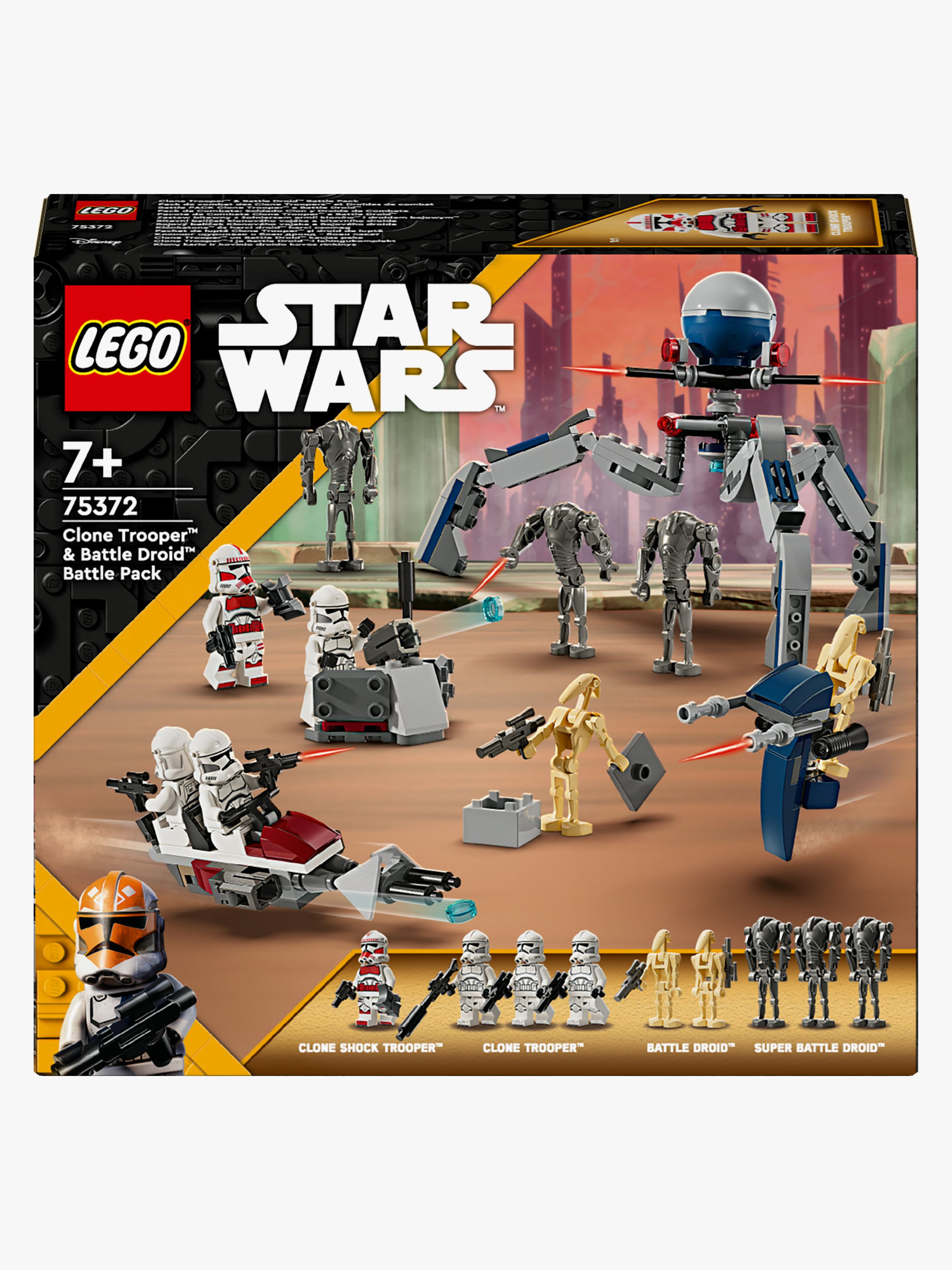 LEGO Star Wars TM 75372 Clone Trooper &  Battle Droid Battle Pack