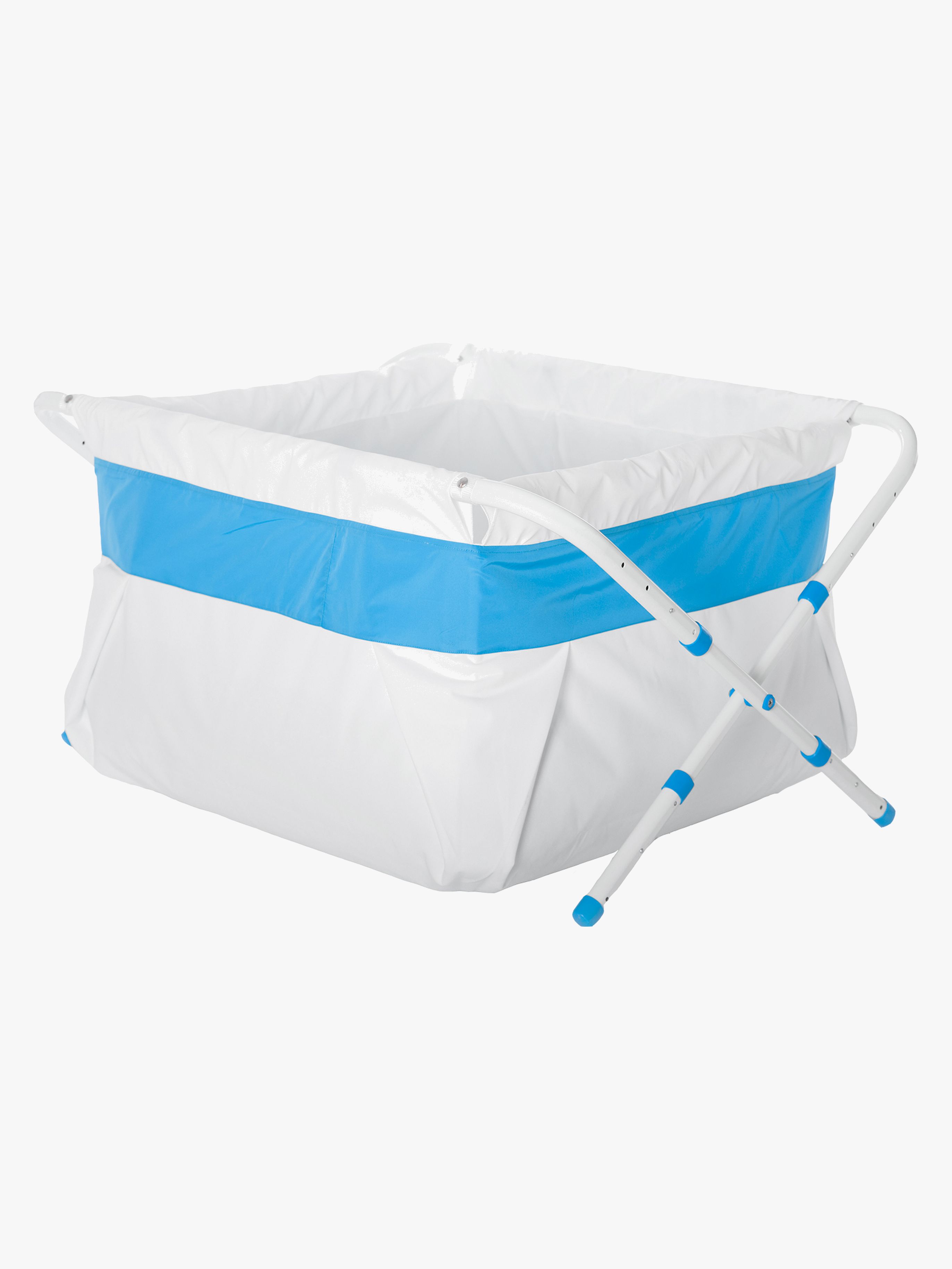BiBaBad Flexi Hopfällbart Badkar 80-100 cm, Blå