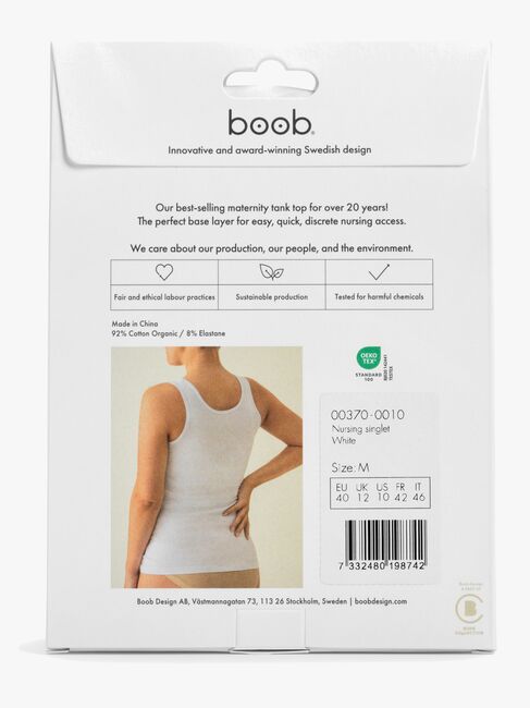 Boob Essentials Amningslinne, Vit