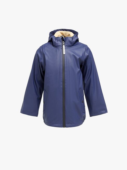 Nordbjørn Marstrand Fodrad Regnjacka, Peacoat Navy