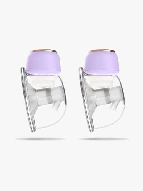 NENO Sole Twin Elektrisk Bröstpump Hands Free, Lila