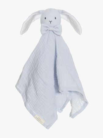 Teddykompaniet Diinglisar  Kanin Snuttefilt Muslin, Babyblå