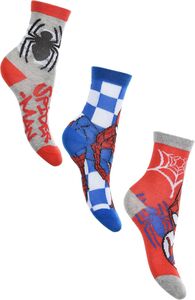Marvel Spider-Man Strumpor 3-pack, Red/Grey/White