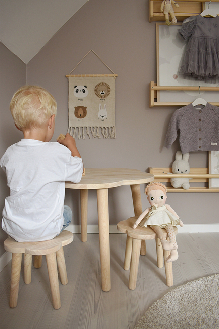 Alice & Fox BLOSSOM Bord & Stol, Natur