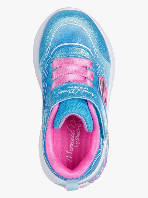 Skechers My Dreamers Lil Mermaid  Blinkande Sneakers, Blue