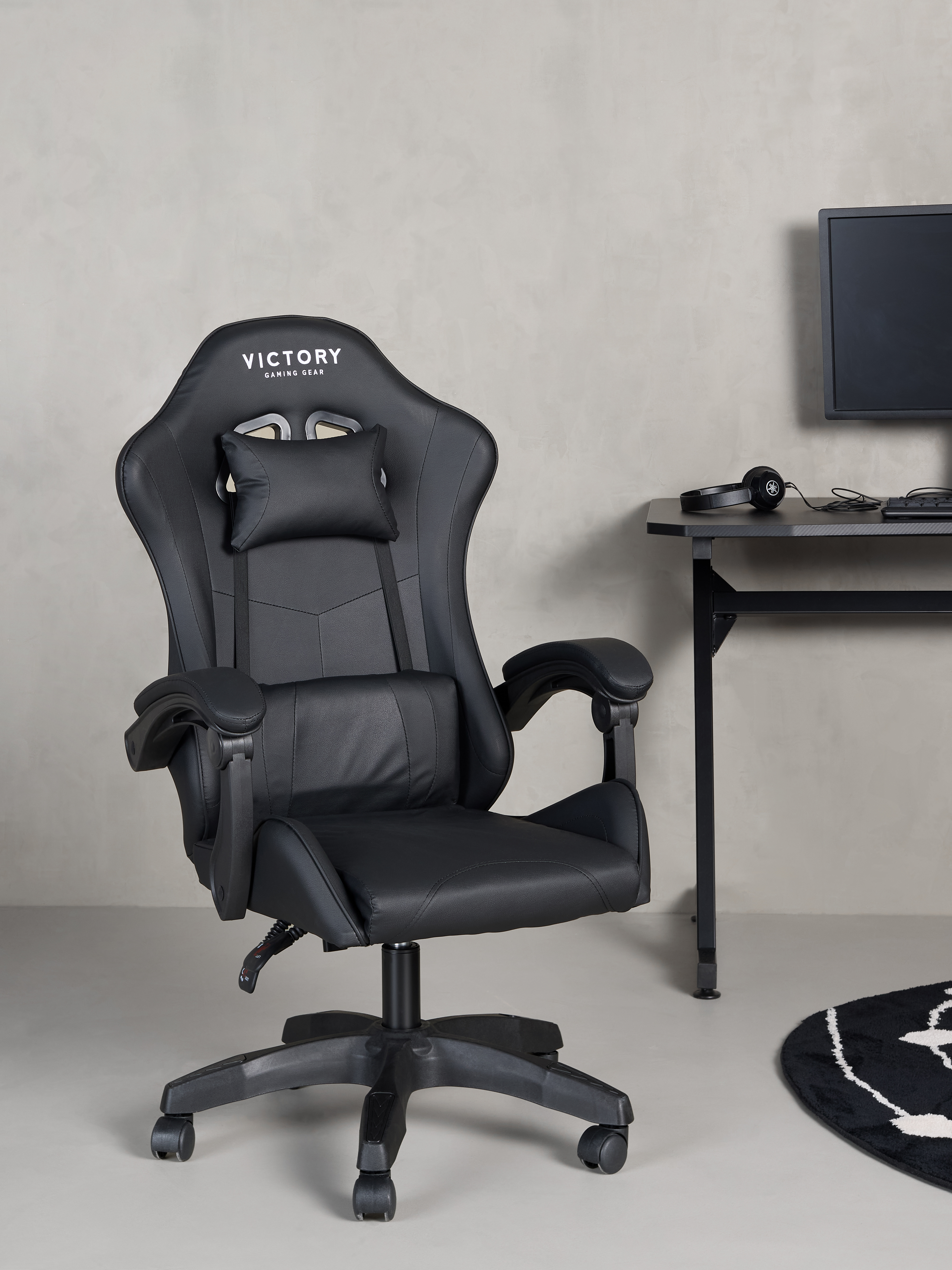 Victory Mission Gamingstol, Svart