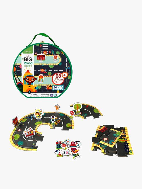 Barbo Toys  Min Stora Pussel Väg 200 Bitar