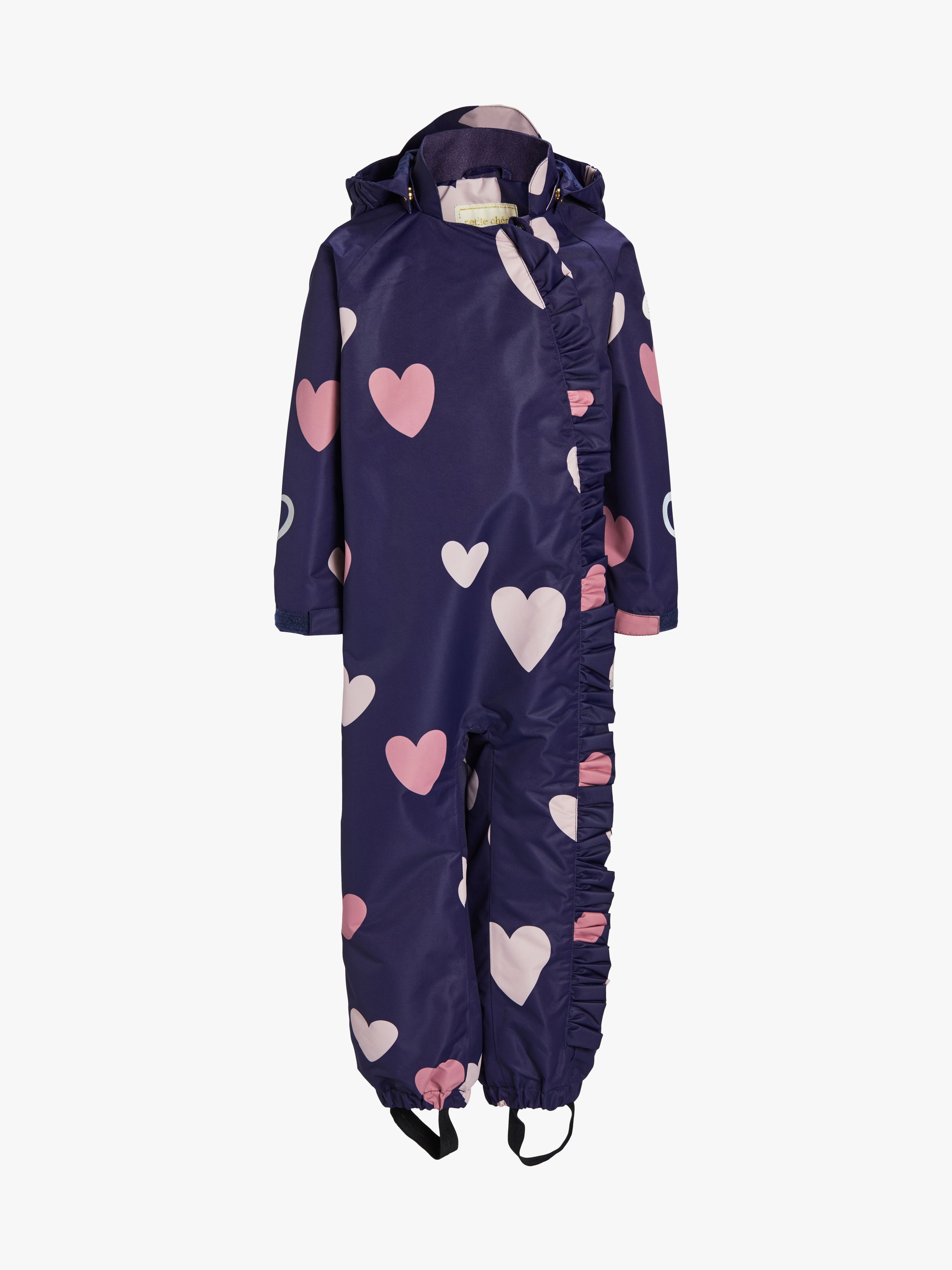 Petite Chérie Atelier Lily Skaloverall Hearts Navy 80