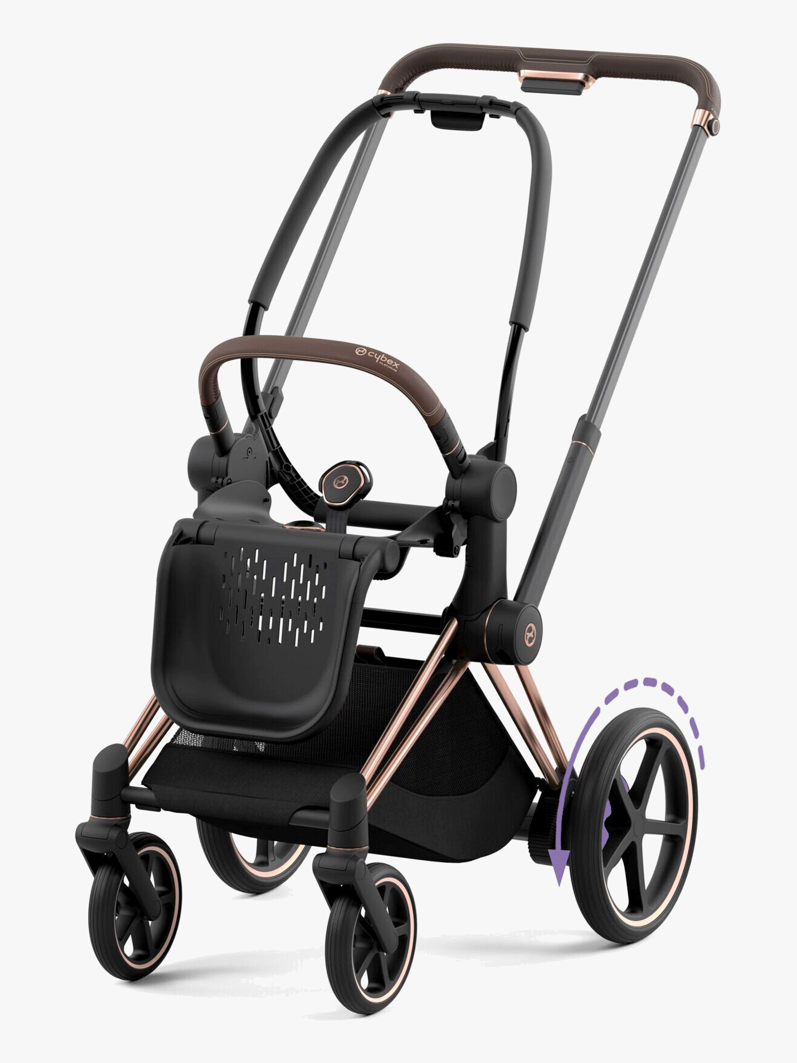 Cybex e-Priam Chassi, Rosegold
