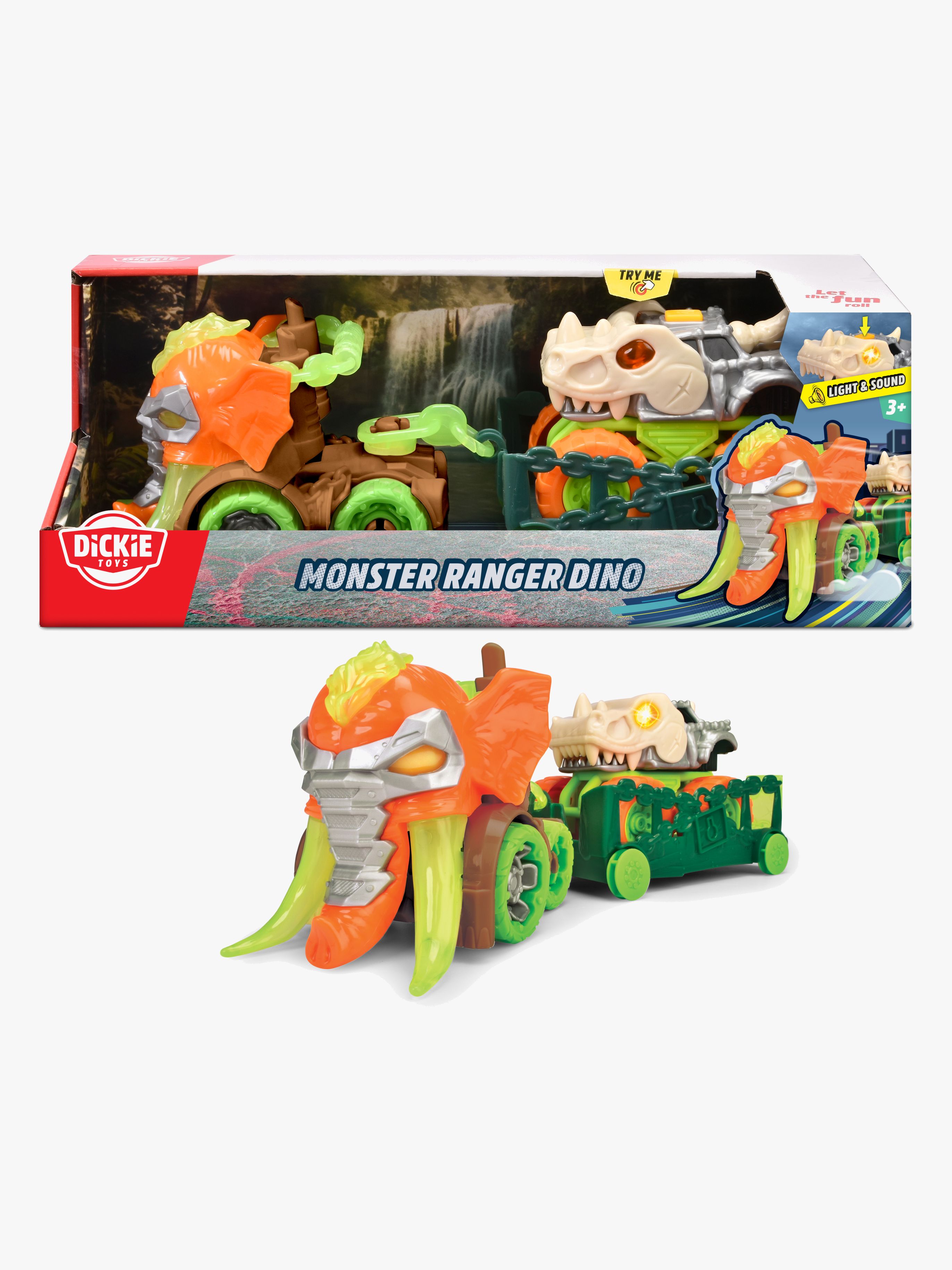 Dickie Toys Monster Ranger Dinosaurie Bilset