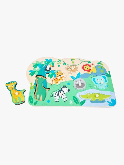 Hape Knoppussel Vilda Djur 10 Bitar