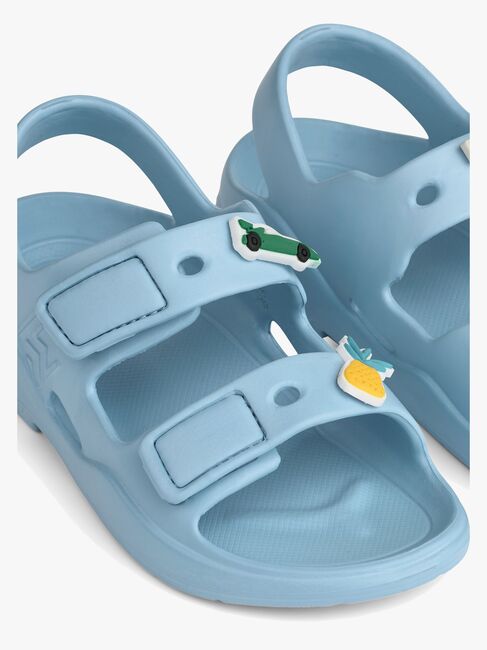 LIEWOOD Lilo Sandaler med Berlocker, Beach Blue