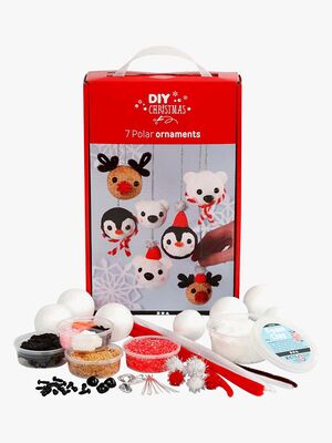 Creativ Company Pysselset Dekorationskulor Polardjur