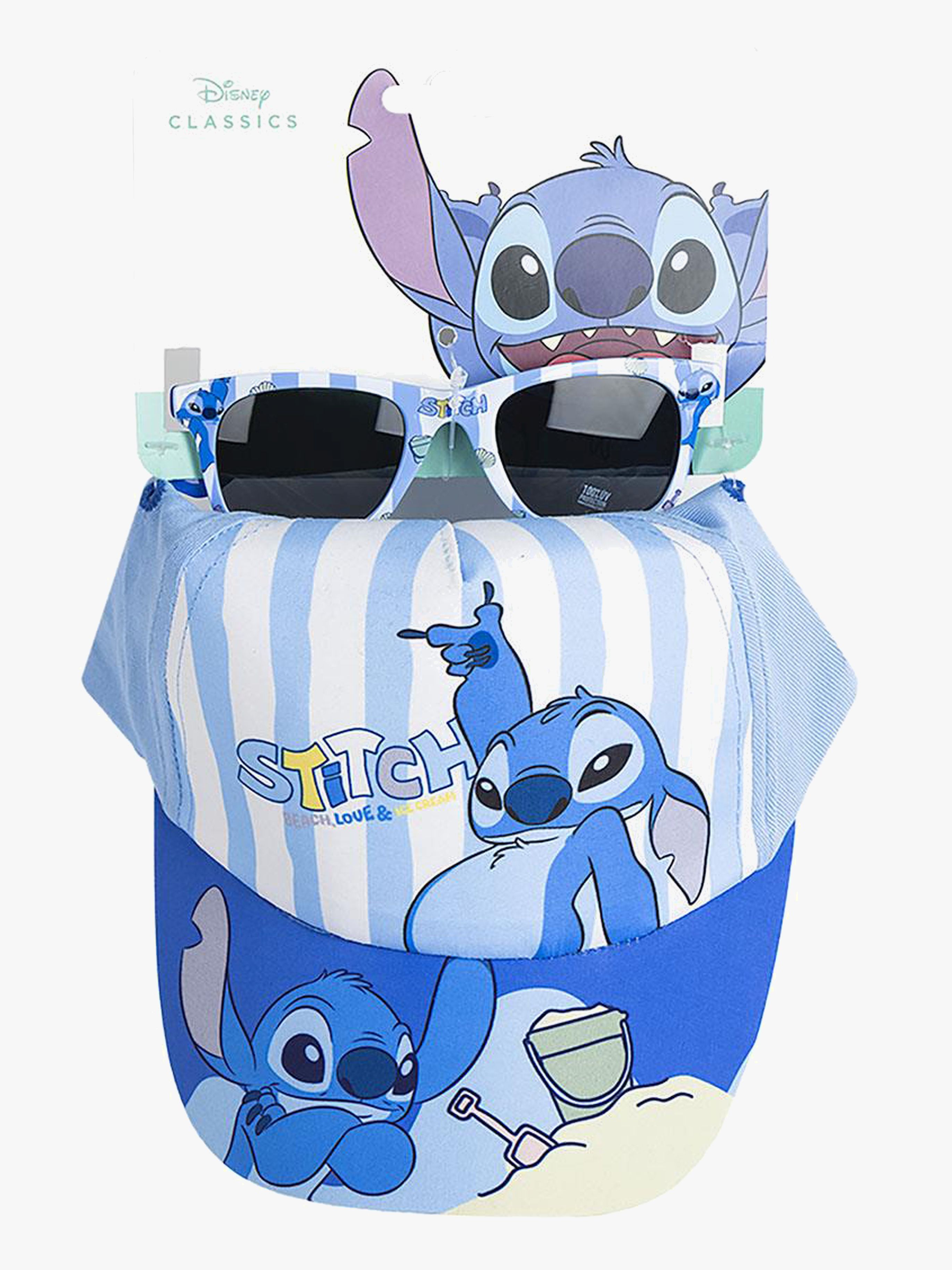Stitch Keps &  Solglasögon, Blå