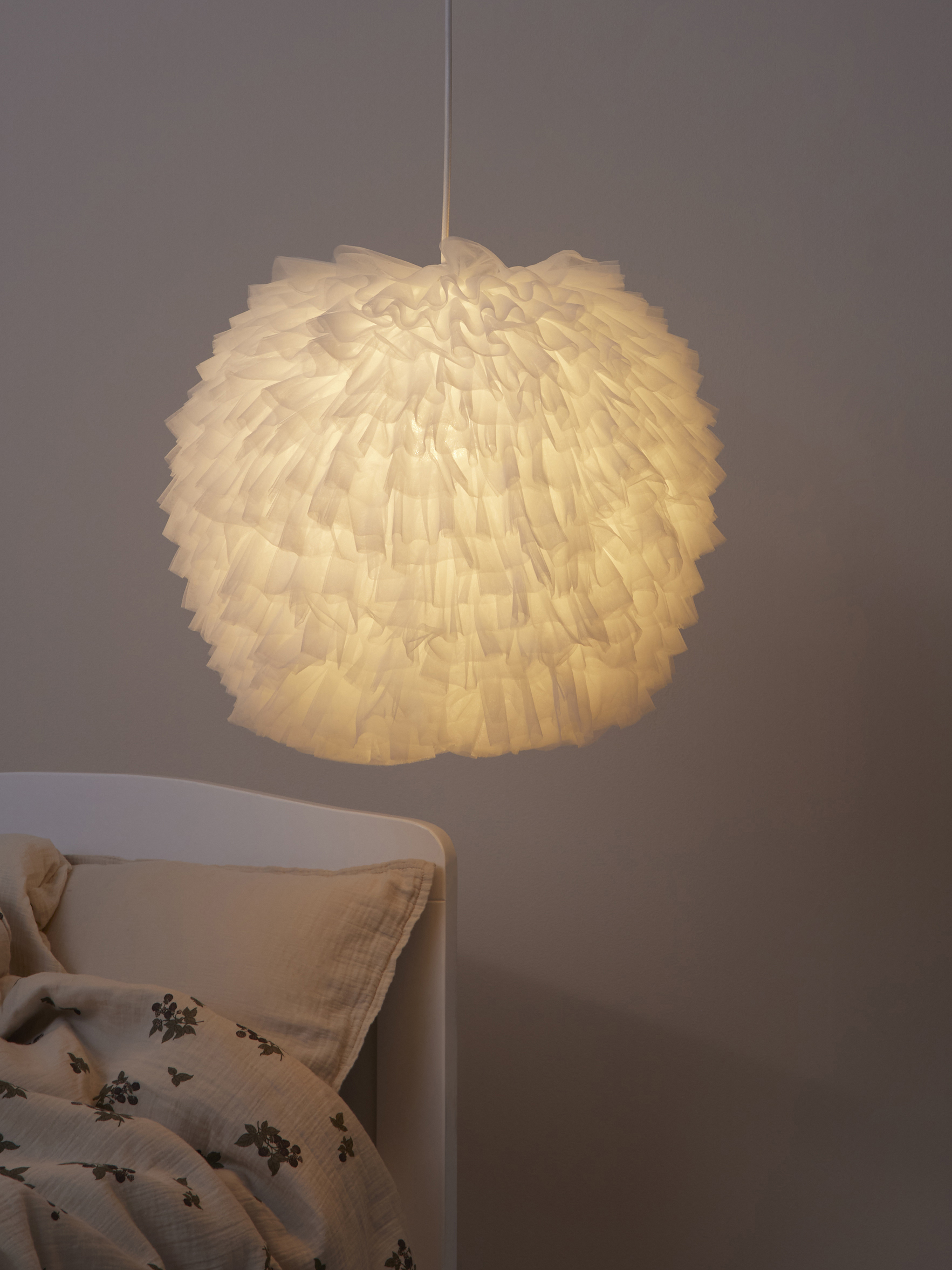 Alice &  Fox AVA Taklampa 45 cm, Vit, Barnrum