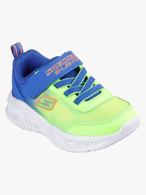 Skechers Meteor-Lights Krendox  Blinkande Sneakers, Blue