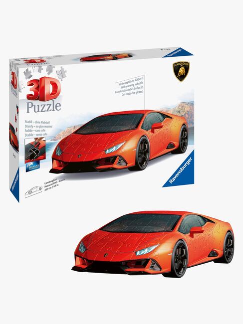 Ravensburger Lamborghini Huracán EVO MK2 3D-pussel 156 Bitar