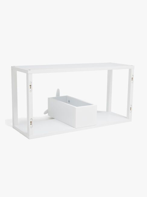 JLY  Flygplan Vägghylla, Vit