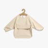 Beemoo CARE Bib  Långärmad Haklapp, Beige