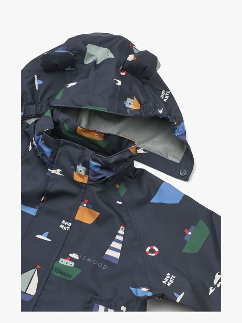 LIEWOOD Manu Regnställ, Sailing/Classic Navy