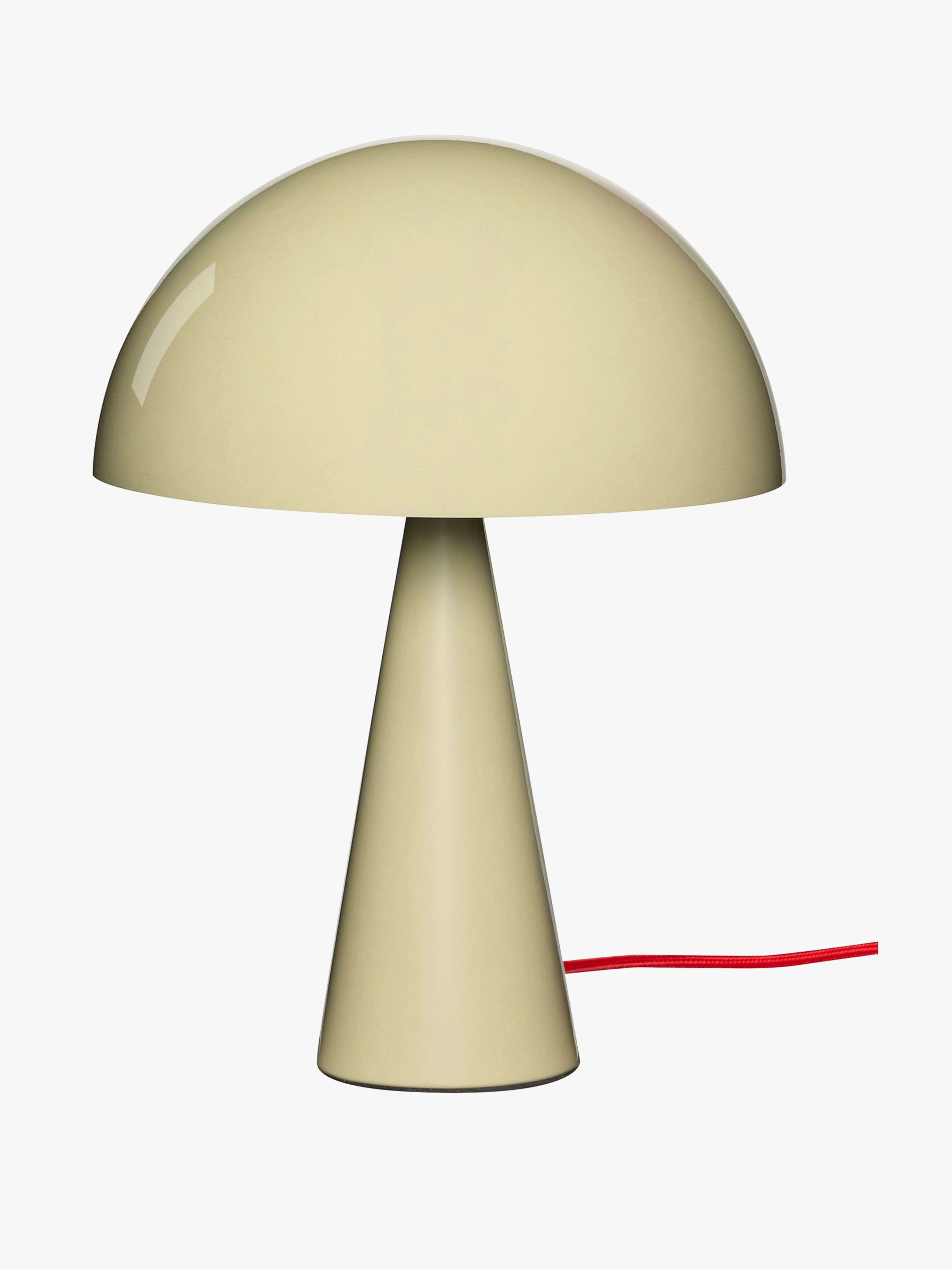 Hübsch Bordslampa Mush Mini, Light Sand, Barnrum