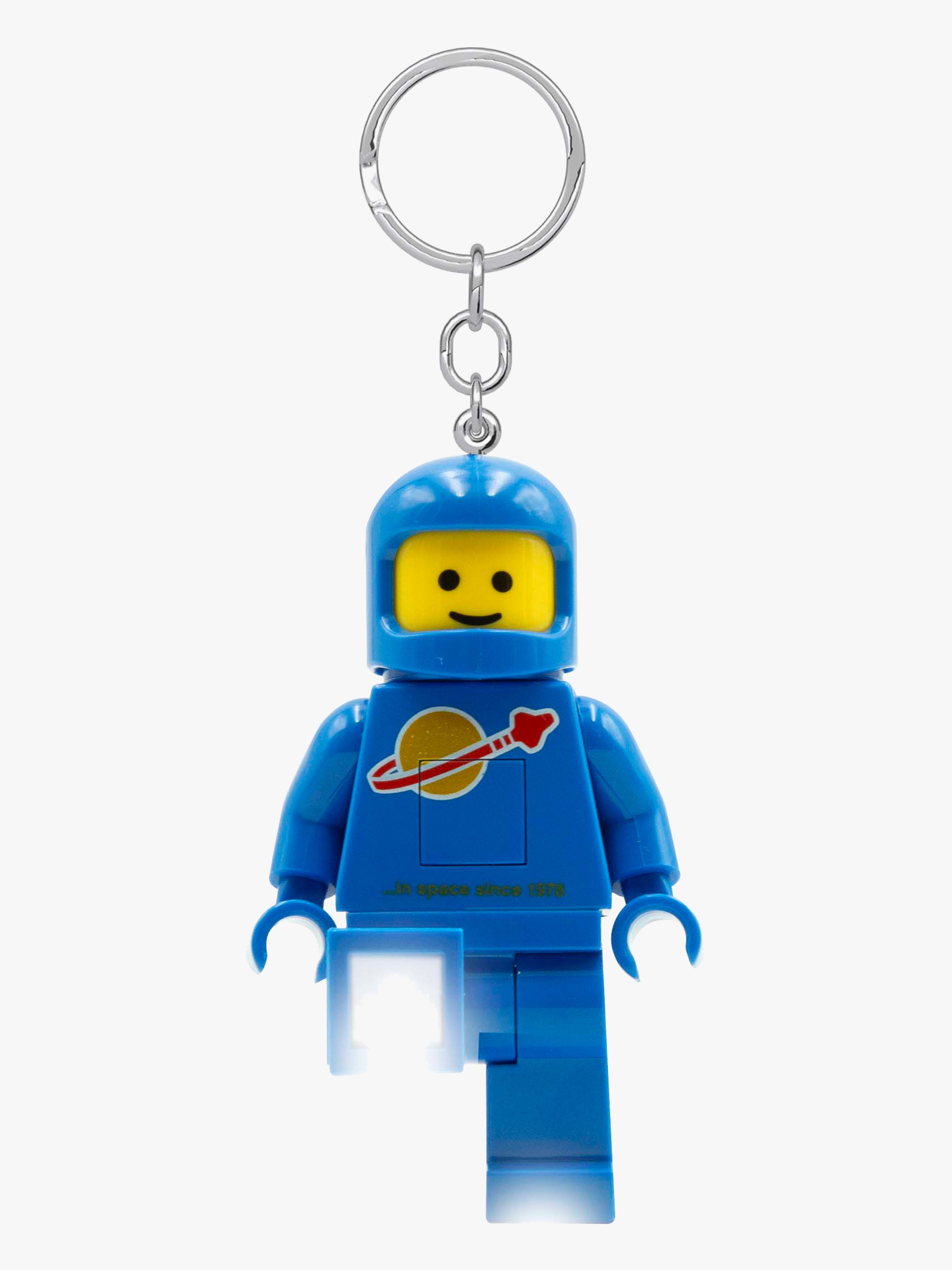 LEGO® Ikonisk Rymdman Nyckelring med LED-lampa, Blå, Barnrum