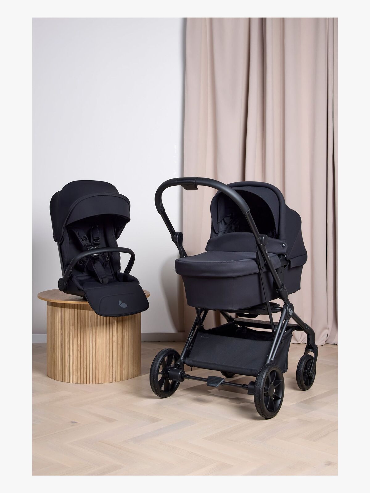 Beemoo Pro Twist Duovagn, Coffee Black