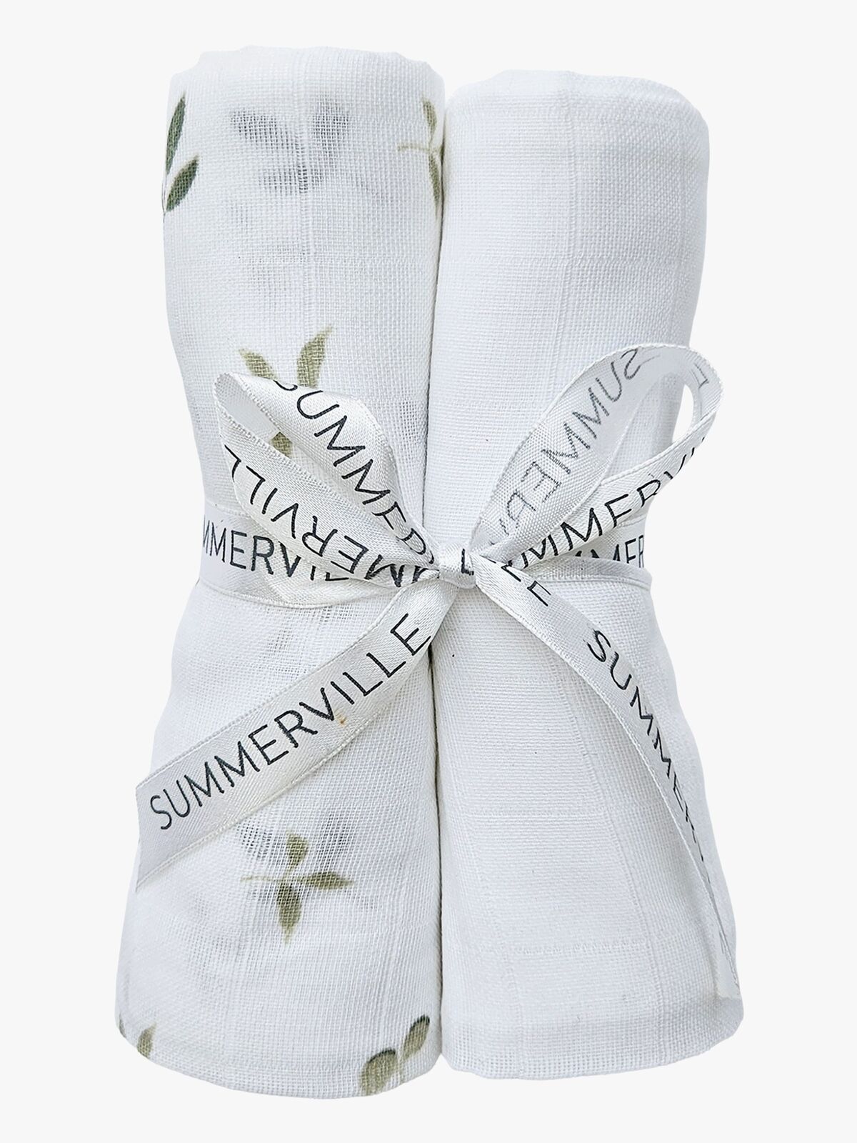 Summerville Organic Muslinfilt 2-Pack, Sprout