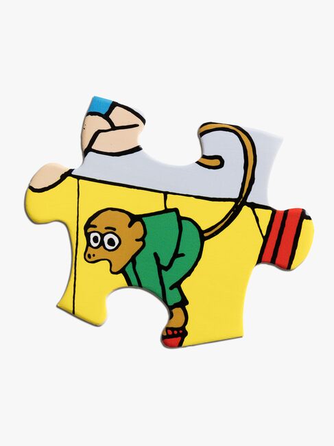 Pippi Träpussel 12 Bitar