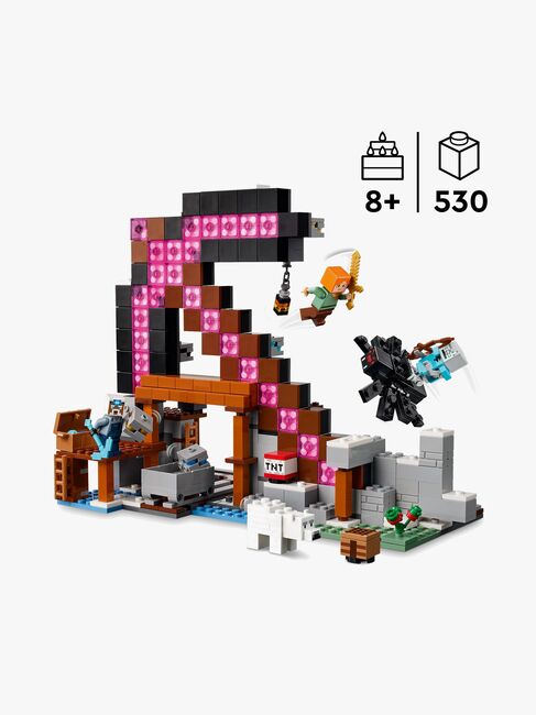 LEGO Minecraft 21277 Spetshackegruvan