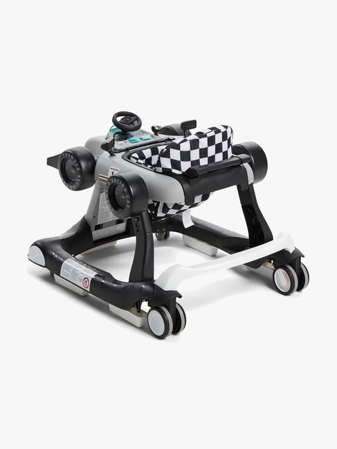 Beemoo PLAY Bil Lära-gå-stol, Cool Grey