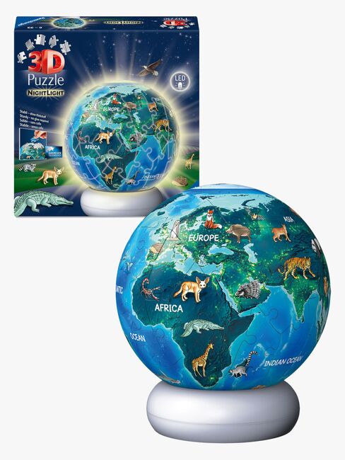 Ravensburger Gabby's Dollhouse 3D-pussel Jorden Nattlampa 72 Bitar