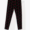 Luca & Lola Venetia Långa Leggings 2-pack, Black/Red