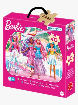 Kärnan Barbie Träpussel 40 Bitar