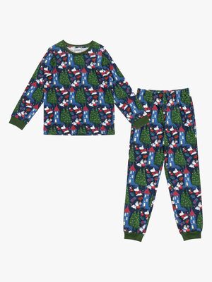 Moomin By Martinex Rush Pysjamas, Dark Blue