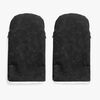 KONG.WALTHER Østerbro Faux Suede Barnvagnsvantar, Black