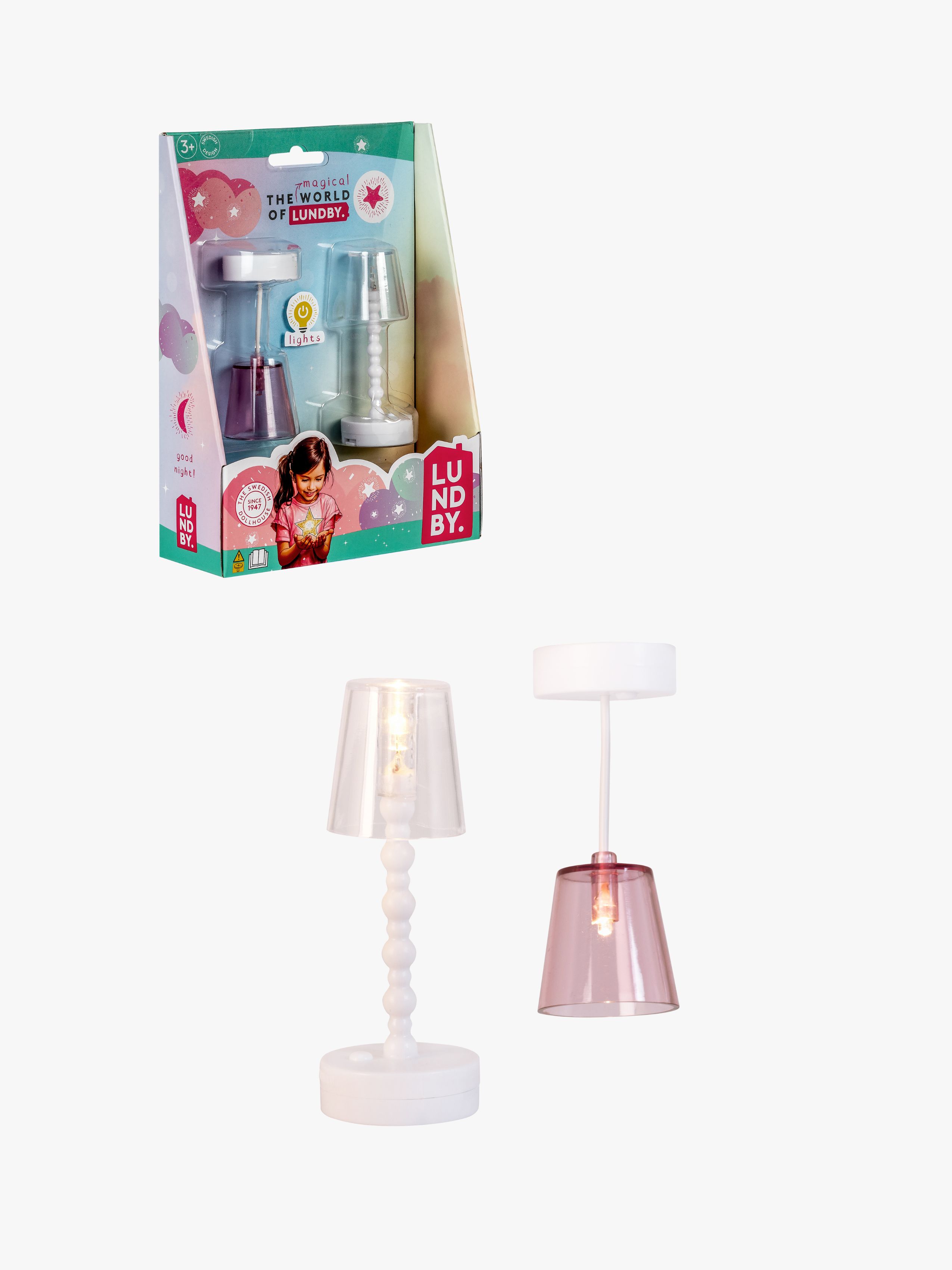 Lundby Dockhustillbehör Golv &  Taklampa, Barnrum