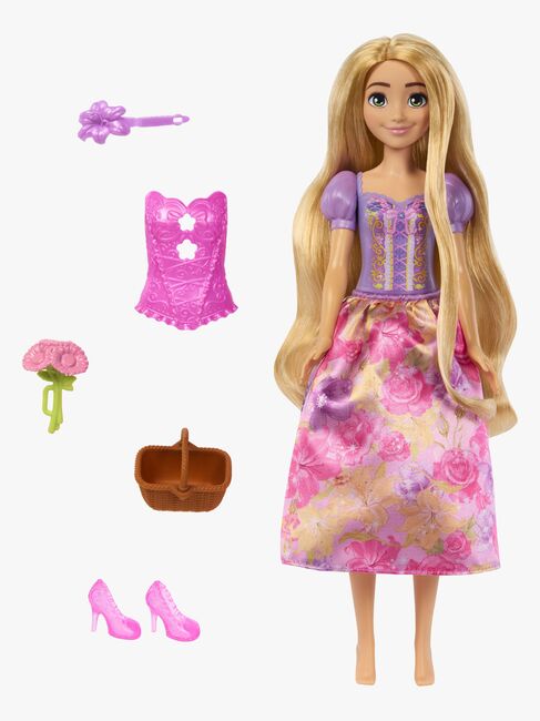 Disney Princess Fashion Reveal Rapunzel Docka