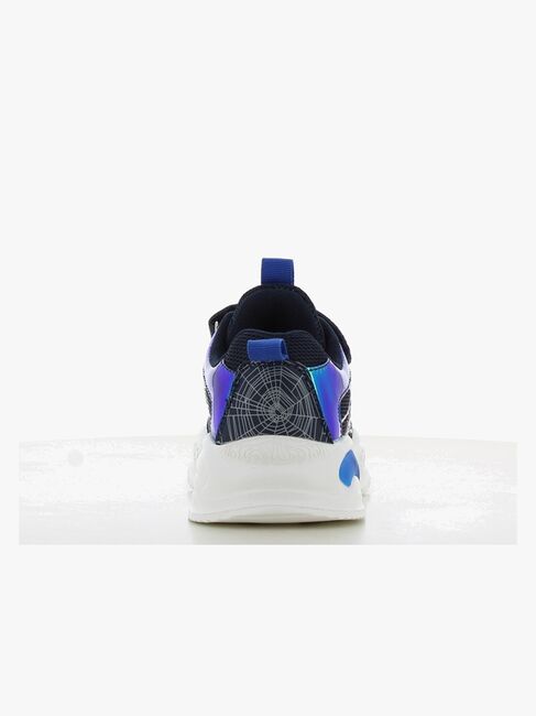 Marvel Spider-Man  Blinkande Sneakers, Navy/Cobalt Blue