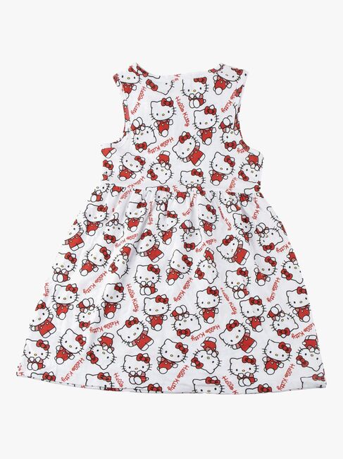 Hello Kitty Klänning, Vit