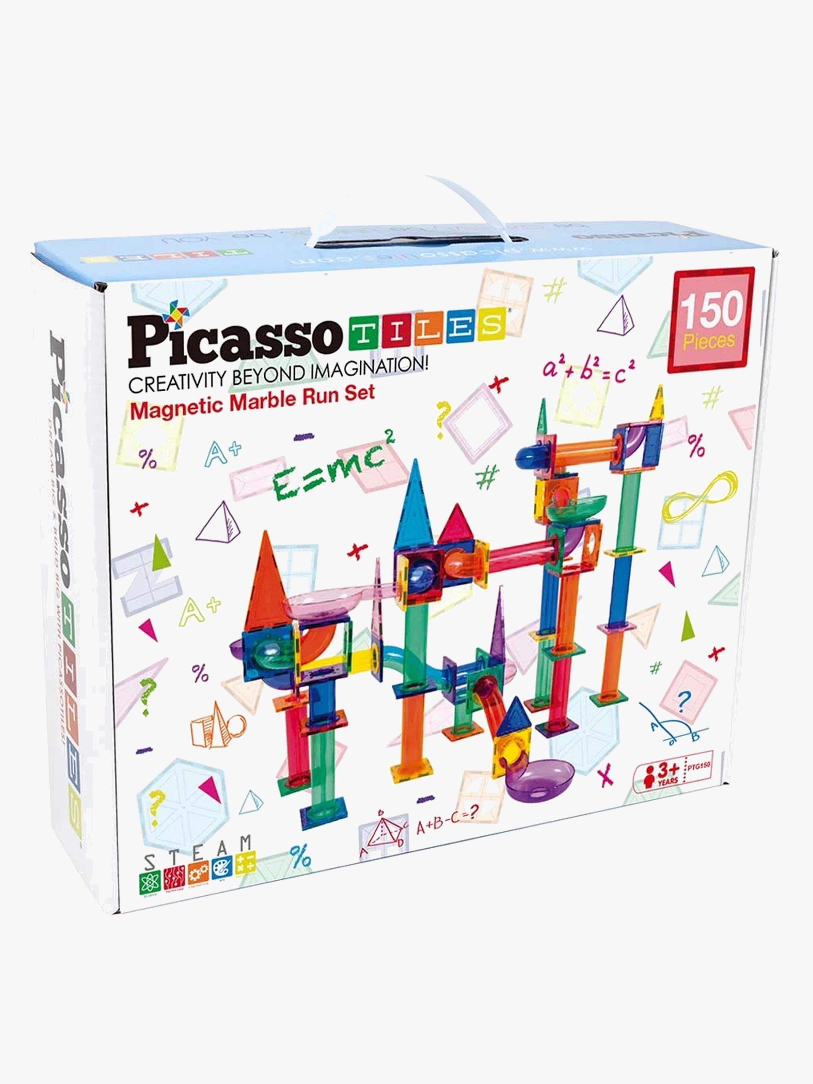 PicassoTiles Kulbana Magnetisk Byggsats 150 Delar
