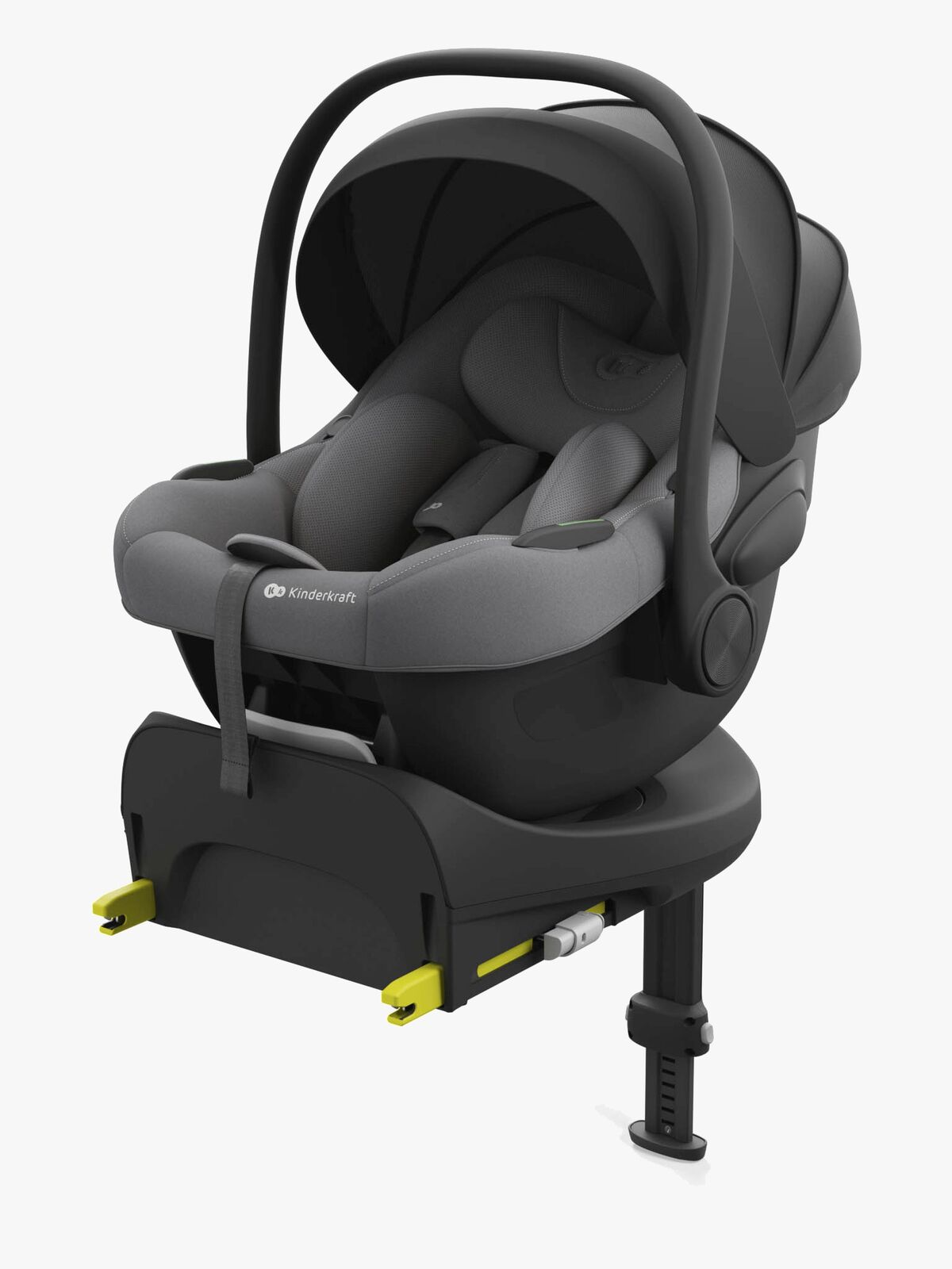 Kinderkraft I-LITE Babyskydd inkl. ENDURA SAFE FX Bas, Grey