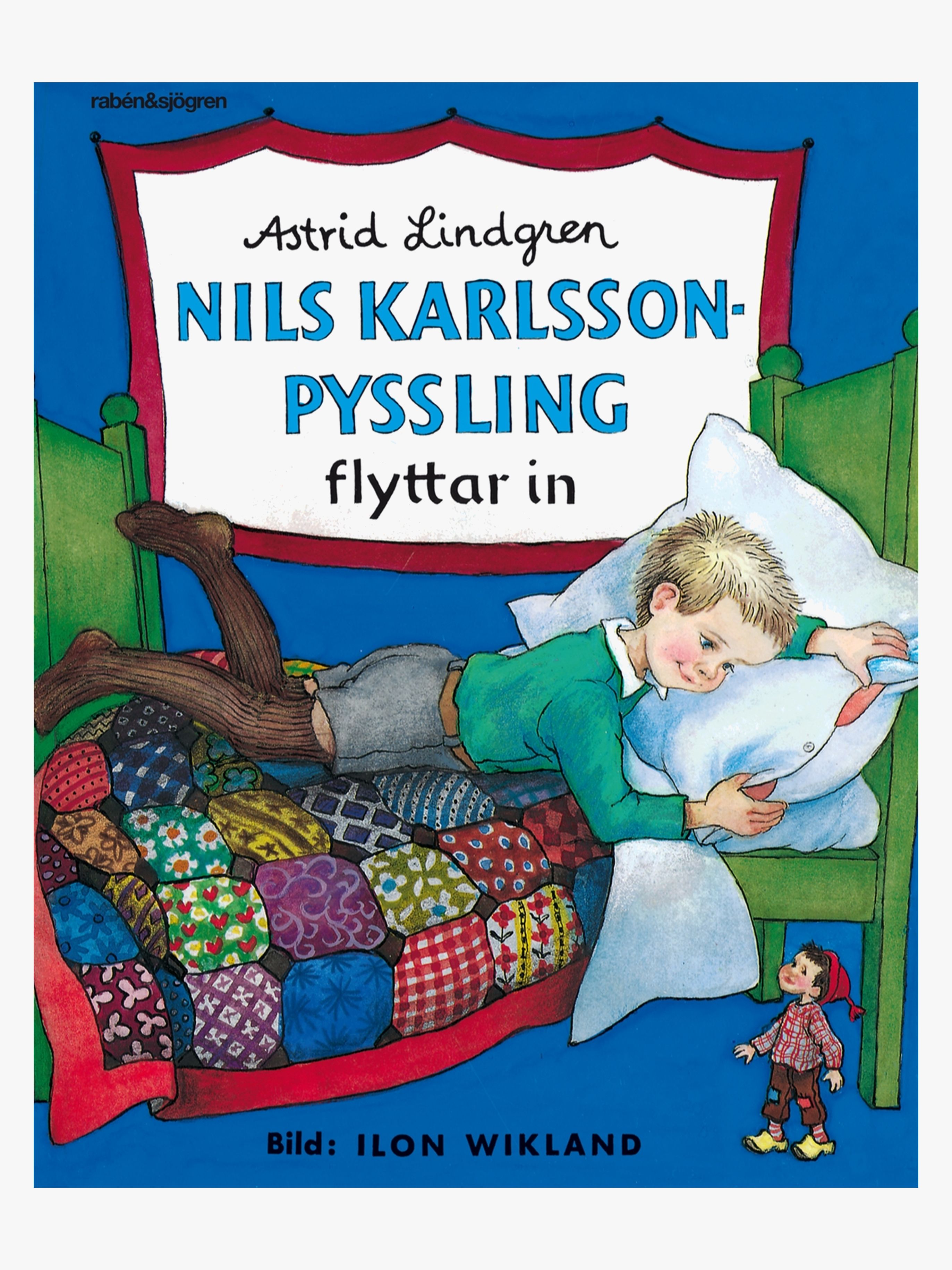 Rabén &  Sjögren Bok Nils Karlsson Pyssling Flyttar In Klumpe Dumpe